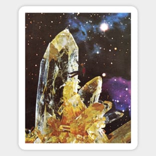 Crystals from another world Sticker